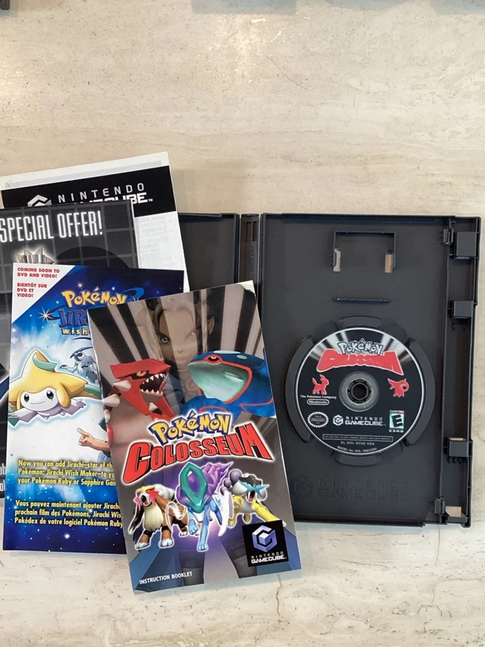 Pokemon Colosseum Nintendo GameCube Game CIB